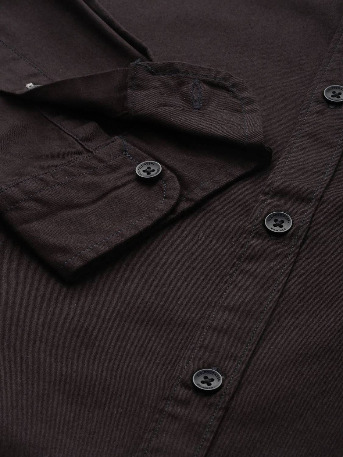 U.S. POLO ASSN. Men Black Casual Shirt - Image 3