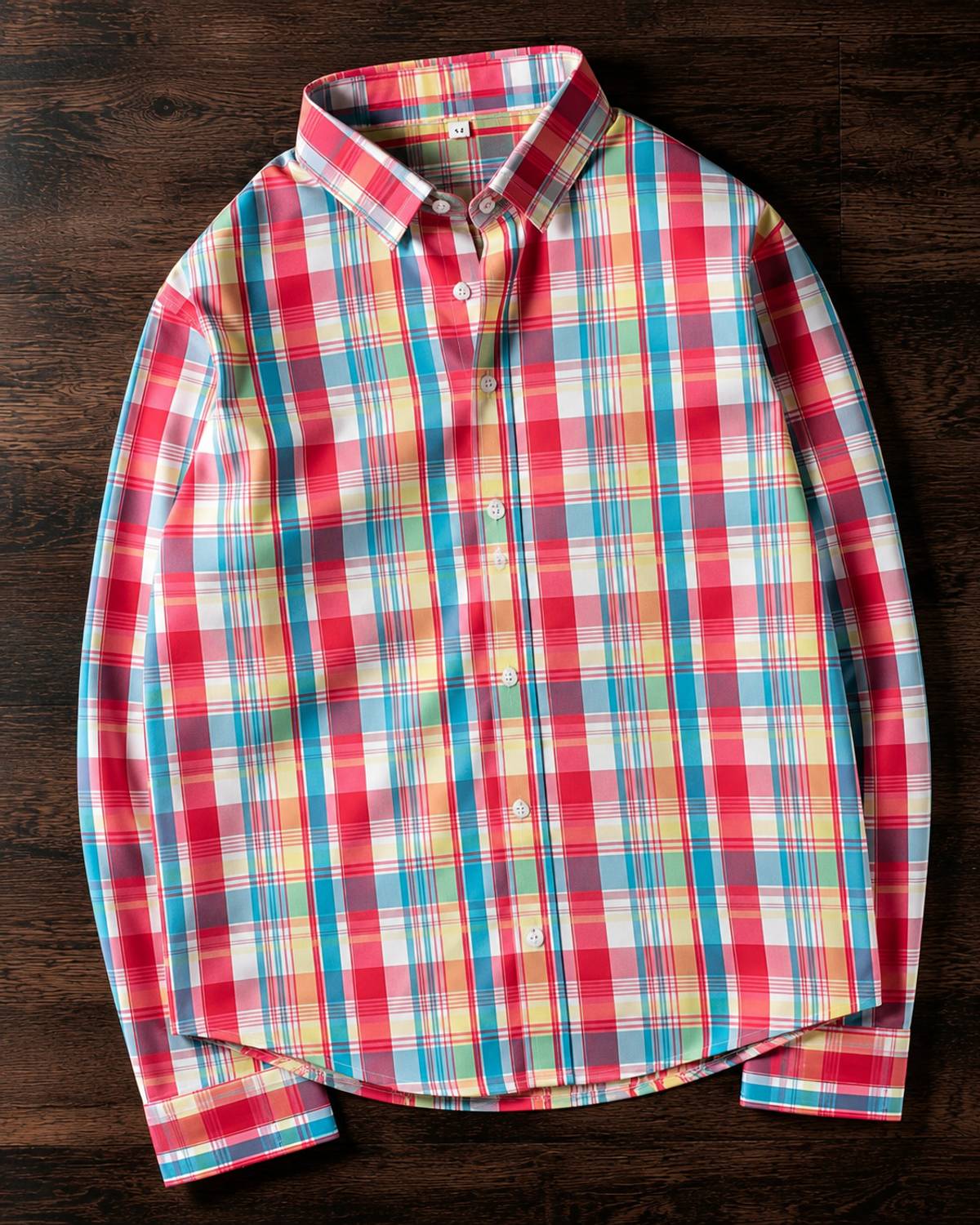 Outryx Men Checkered Multicolor Shirt - Image 1
