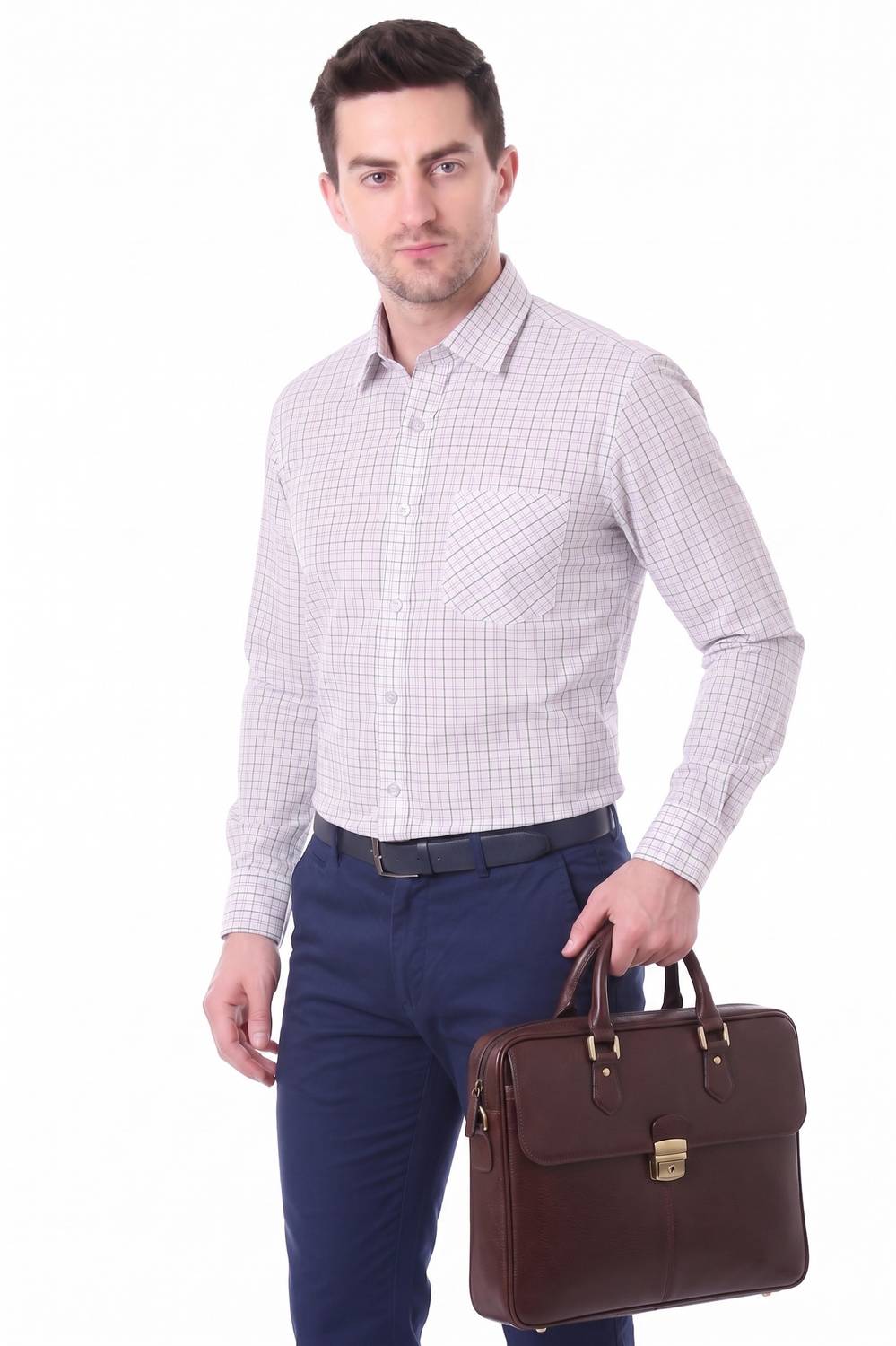 BEEDARK Men Checkered Casual Multicolor Shirt