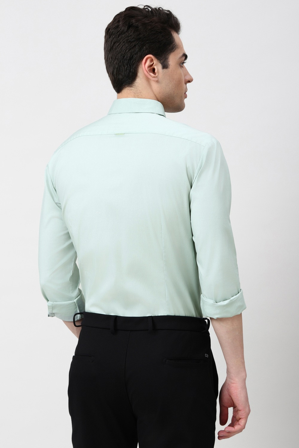 Image of PETER ENGLAND Men Slim Fit Printed Formal Shirt