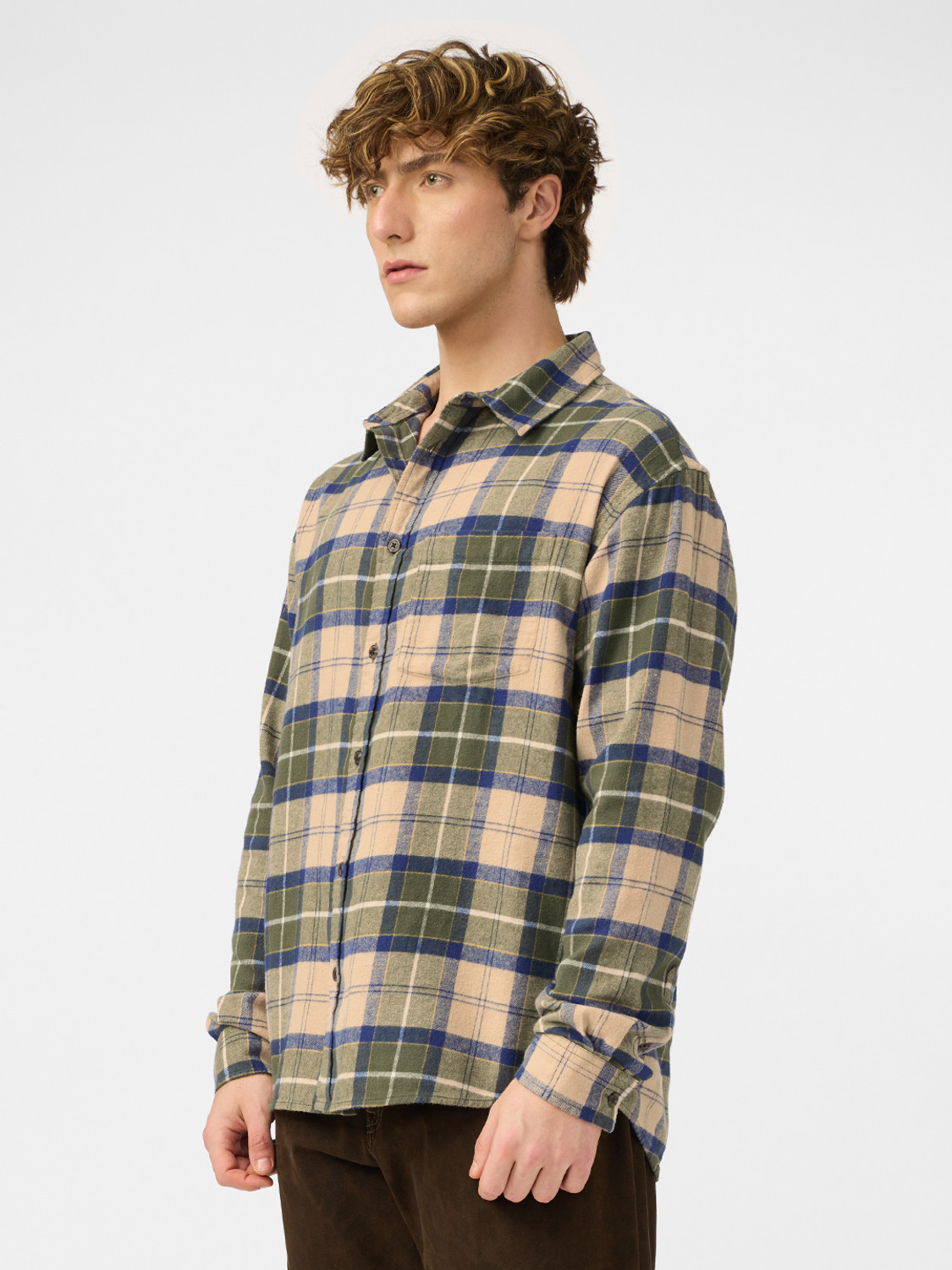 Image of The Souled Store Men Checkered Casual Multicolor Shirt