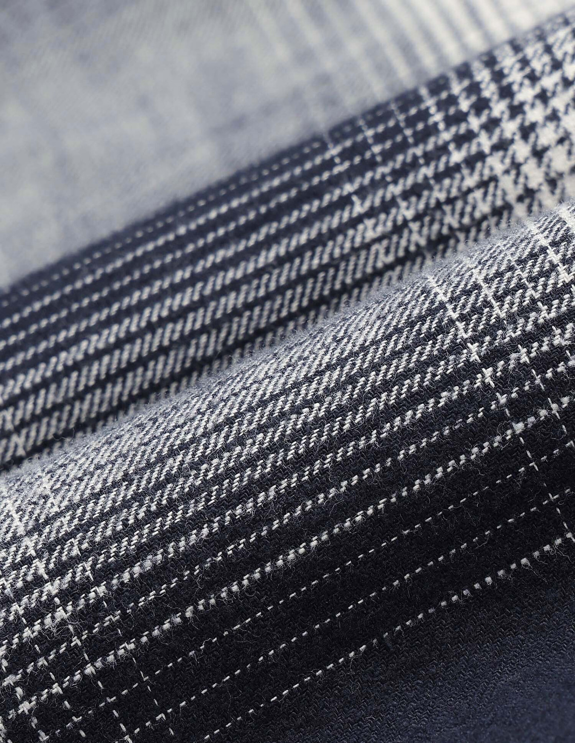 Image of U.S. Polo Assn. Denim Co. Men Checkered Casual Blue Shirt
