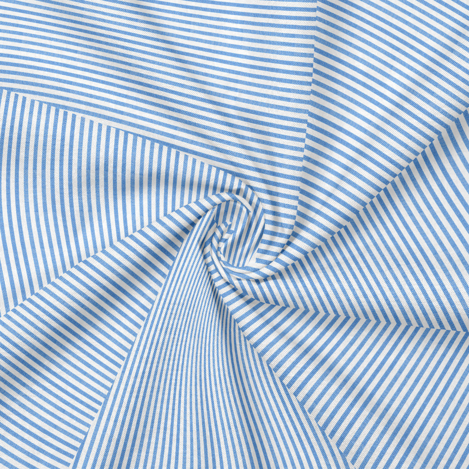 Image of vdlooks Men Striped Casual Blue, White Shirt