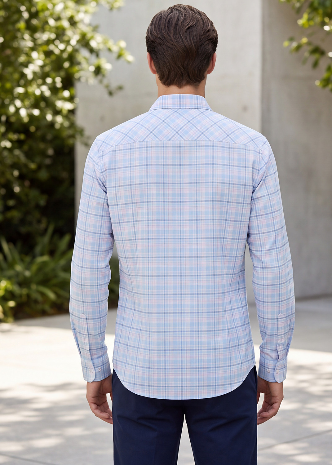 Image of KILLER Men Slim Fit Checkered Casual Shirt