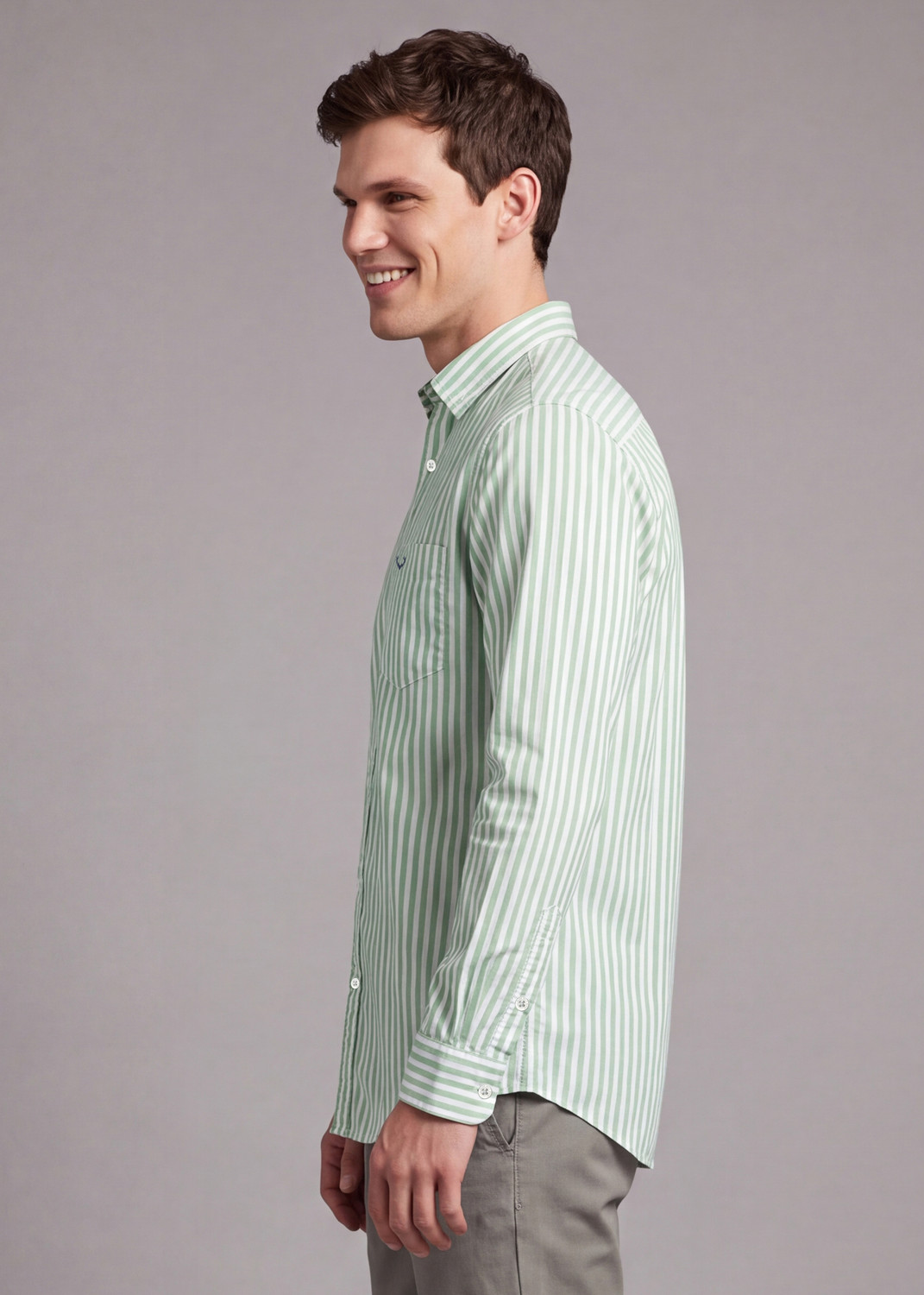 Image of Allen Solly Men Regular Fit Solid Casual Shirt