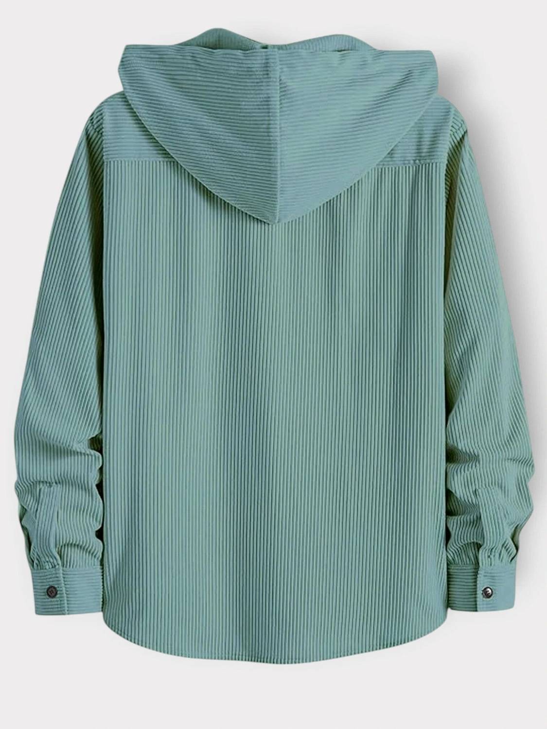 Horseman Men Solid Casual Blue Shirt - Image 3