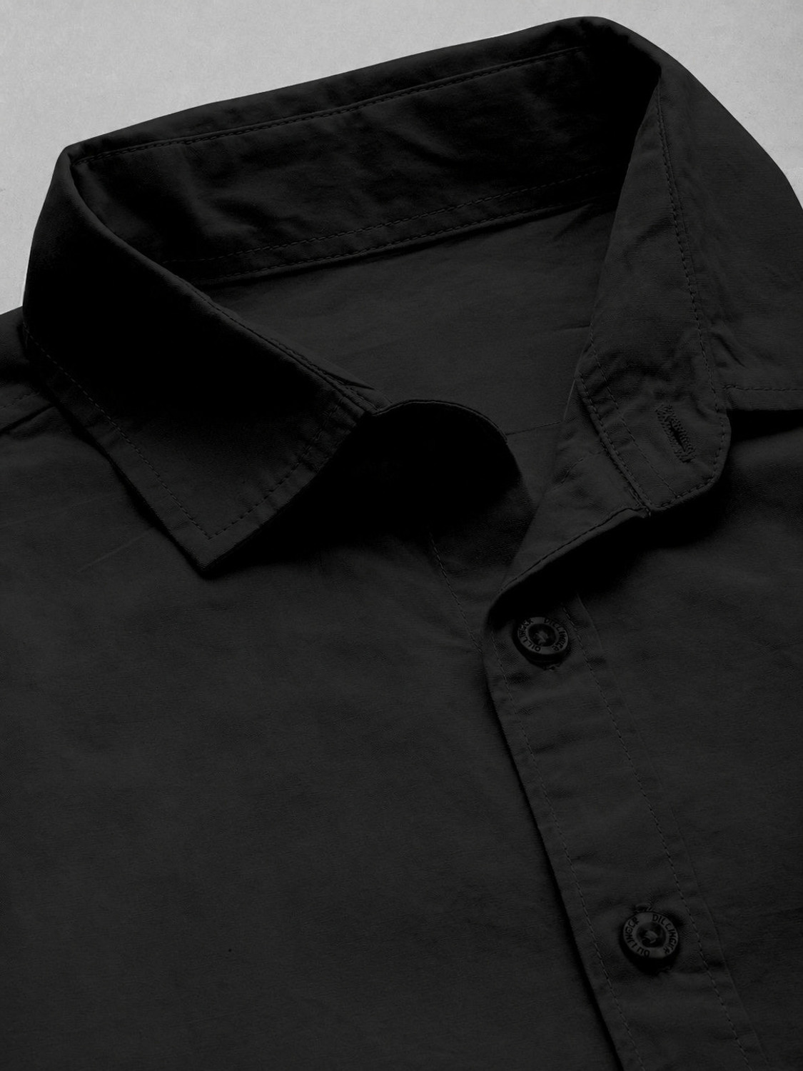 Image of mozero Men Solid Casual Beige, Black Shirt