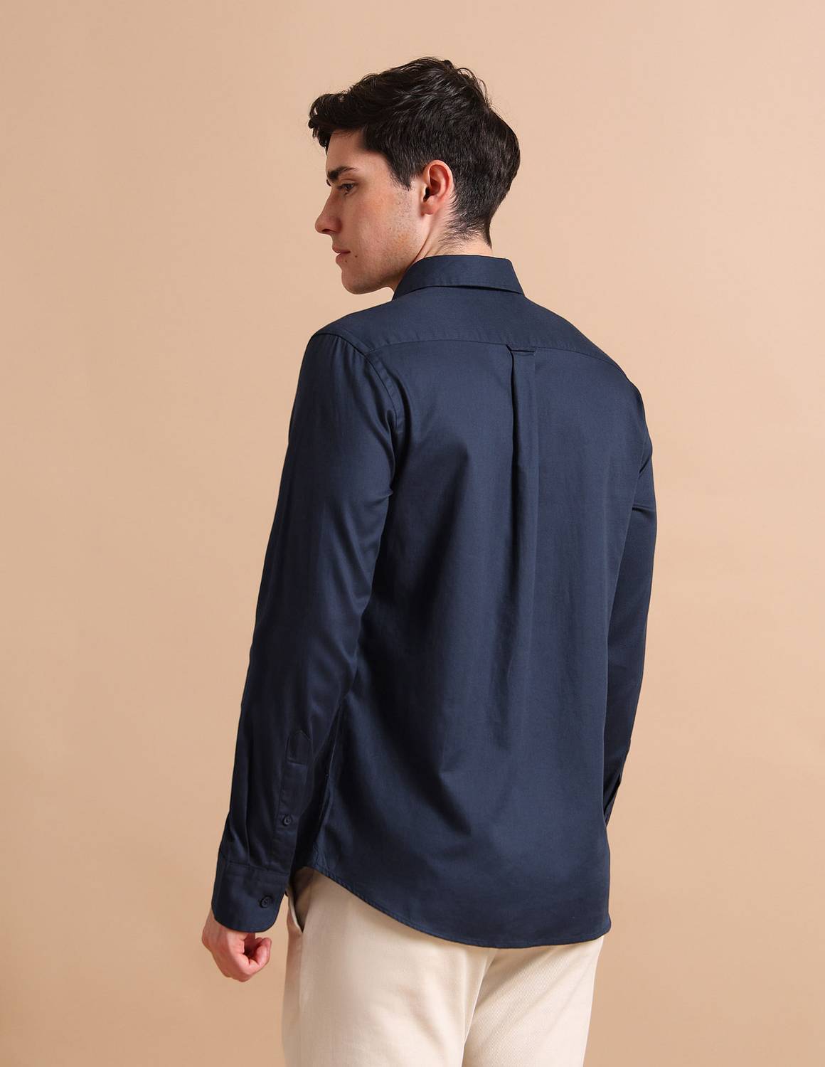 U.S. POLO ASSN. Men Blue Casual Shirt - Image 5