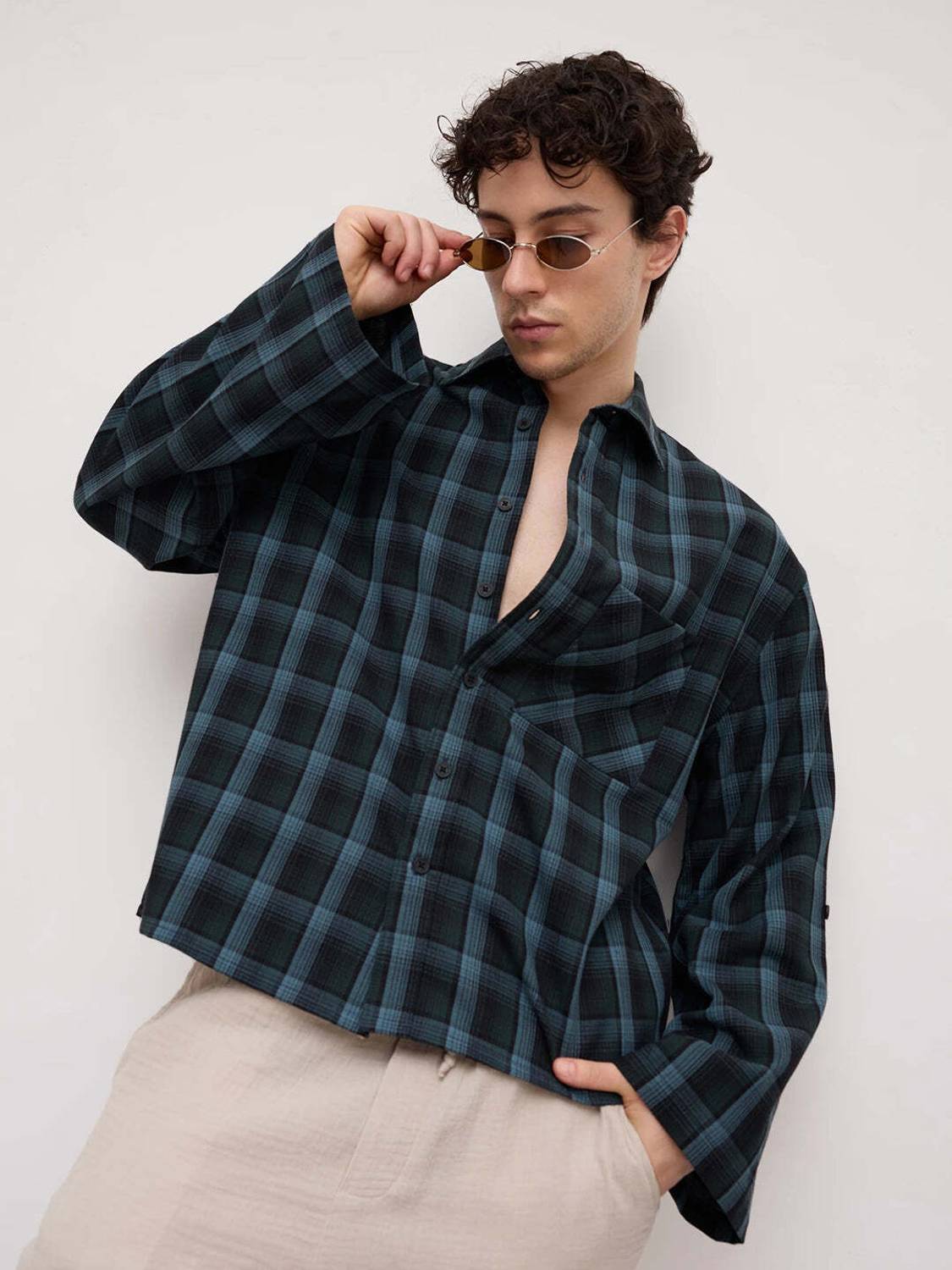 VASTRADO Men Checkered Multicolor Shirt - Image 1