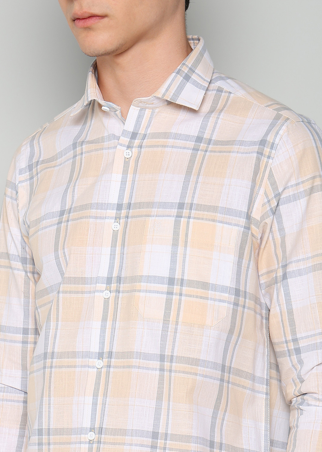 Image of INTEGRITI Men Checkered Casual Multicolor Shirt