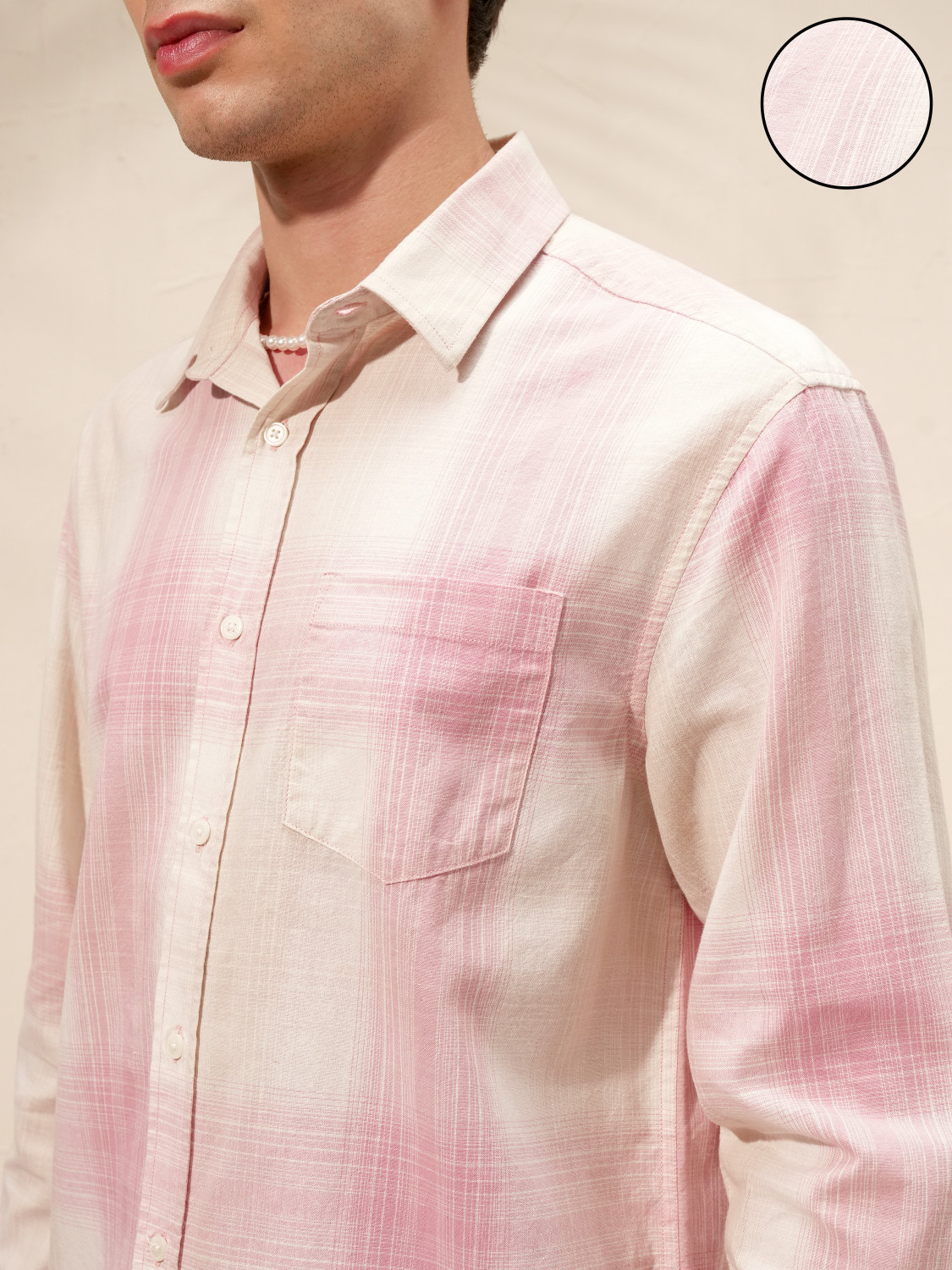 Image of HIGHLANDER Men Checkered Casual Multicolor Shirt