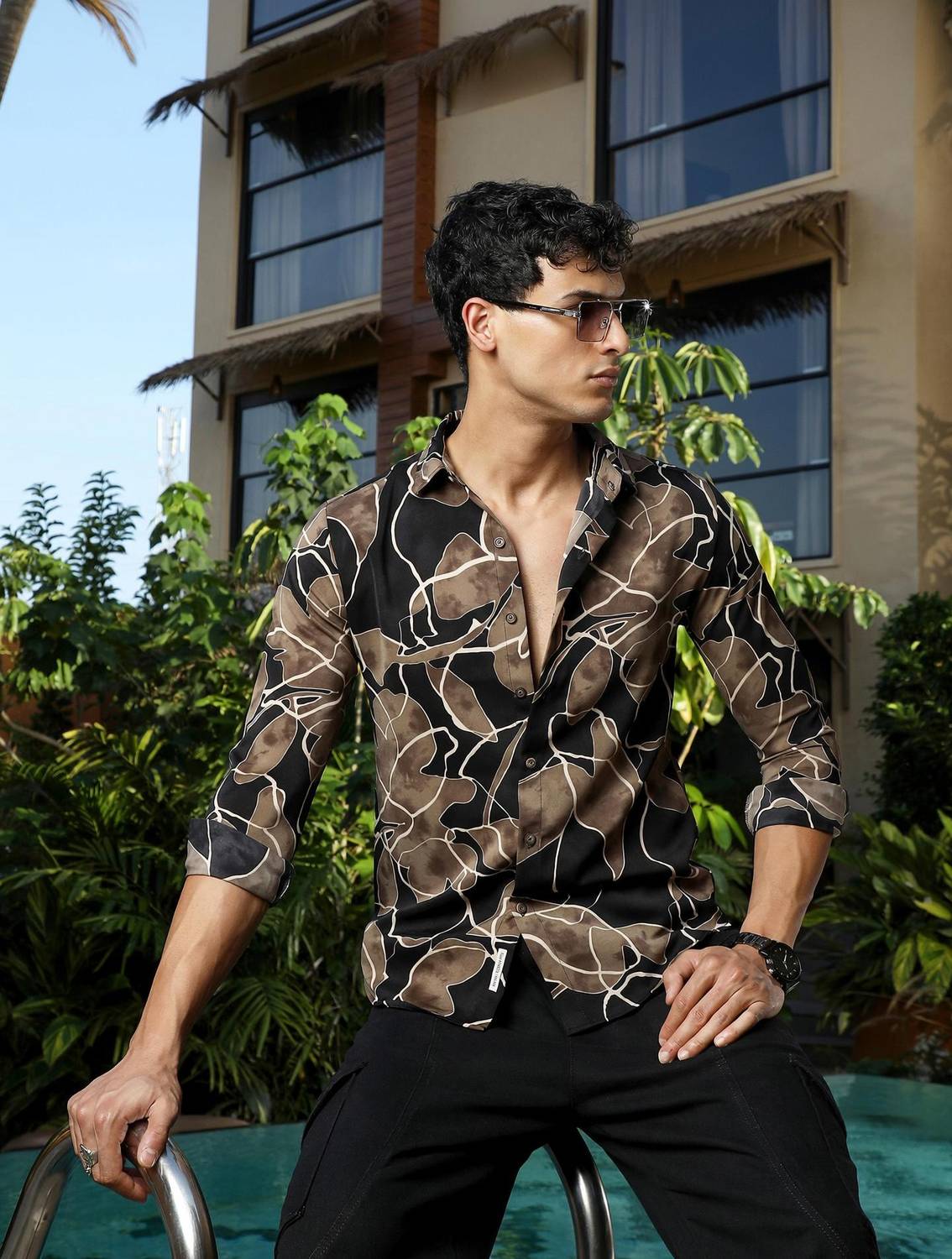 CAHOOT Men Floral Print Casual Multicolor Shirt