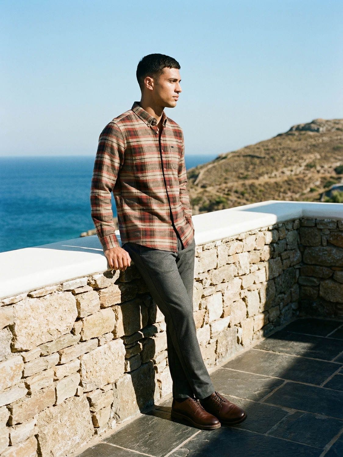 THE BEAR HOUSE Men Checkered Casual Multicolor Shirt