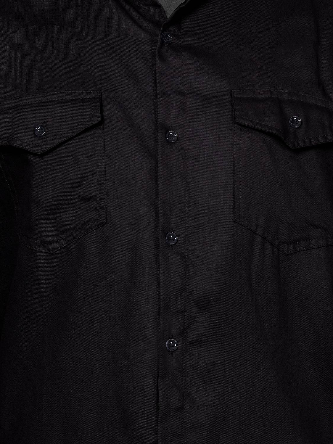 WOXEN Men Black Casual Shirt - Image 3