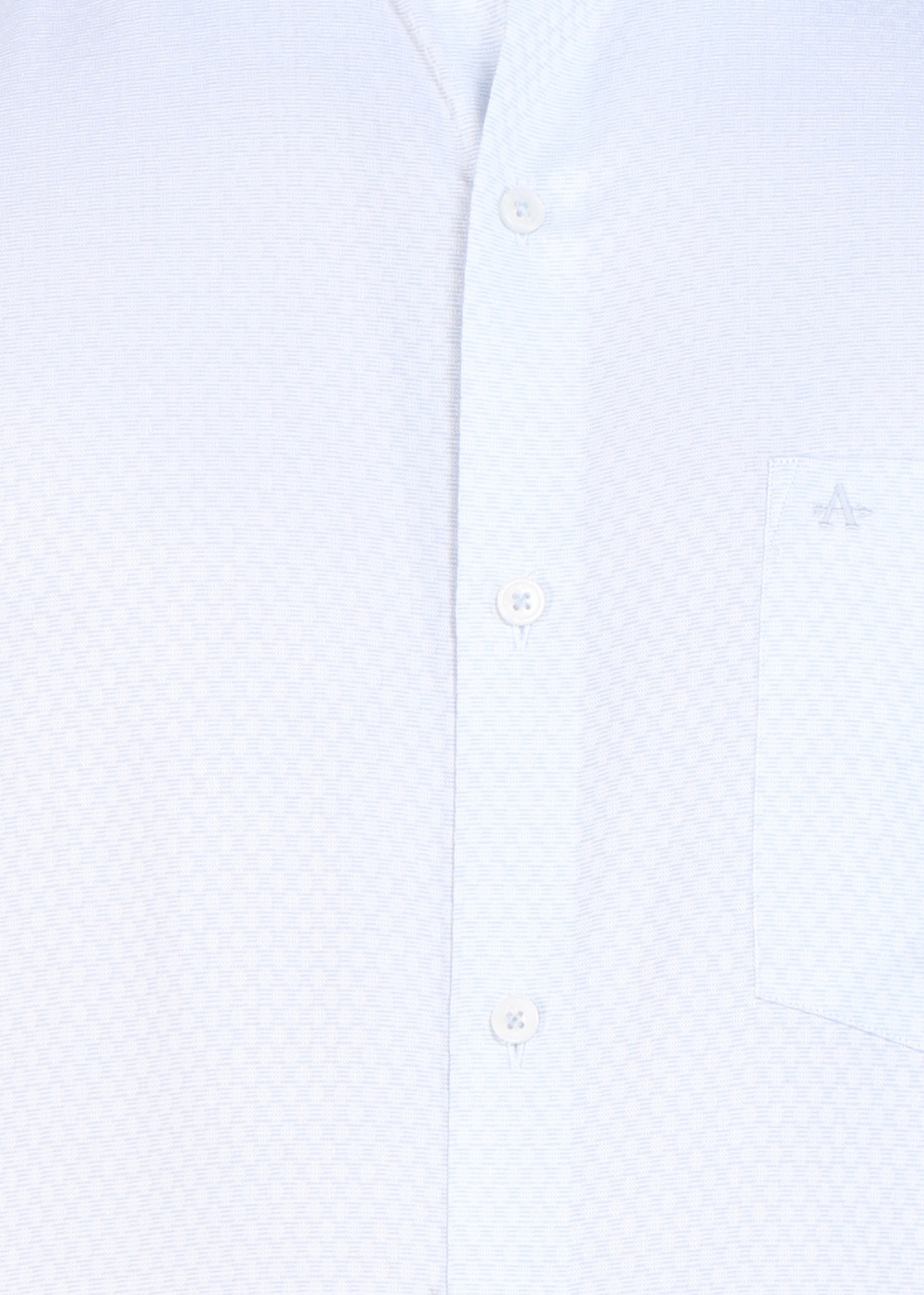 Image of ARROW Men Self Design Formal Blue Shirt