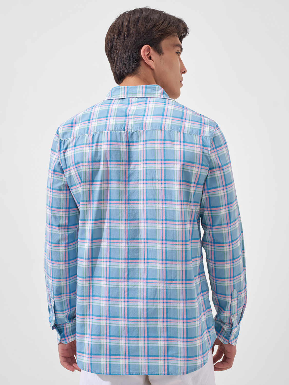 Image of HIGHLANDER Men Checkered Casual Multicolor Shirt