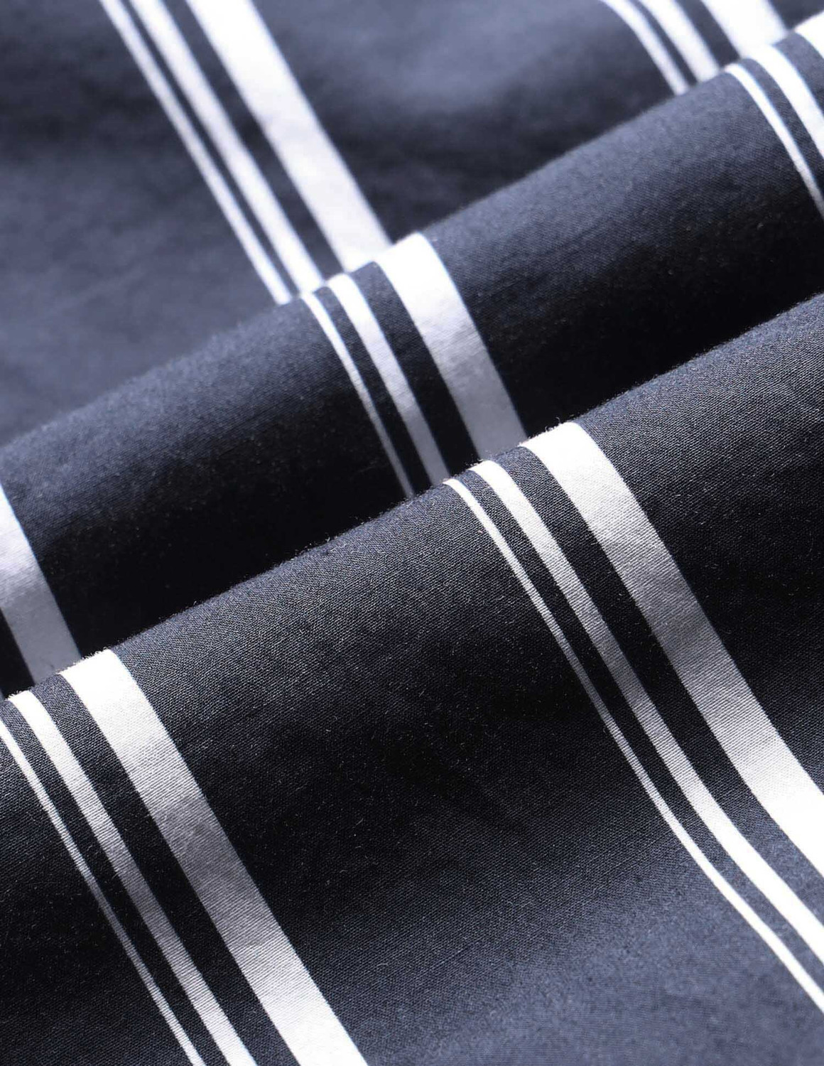 Image of U.S. POLO ASSN. Men Tailored Fit Striped Spread Collar Casual Shirt