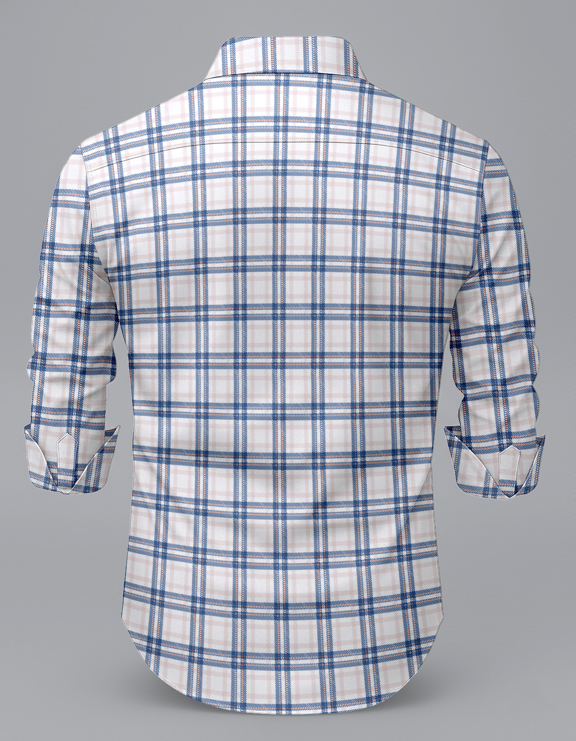 Image of SHUBHFLAX Men Checkered Casual Multicolor Shirt