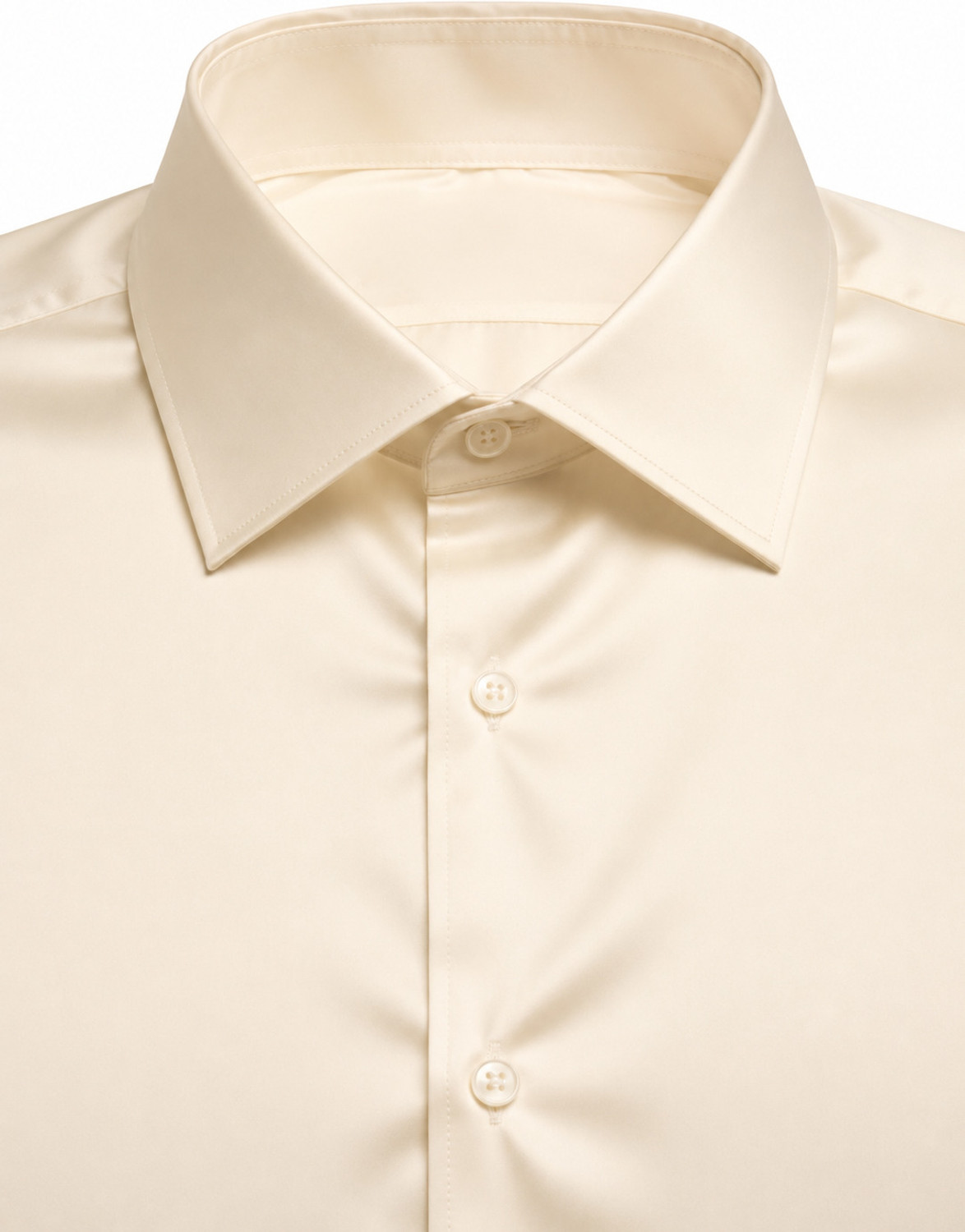 Image of Helken Men Solid Casual Cream Shirt