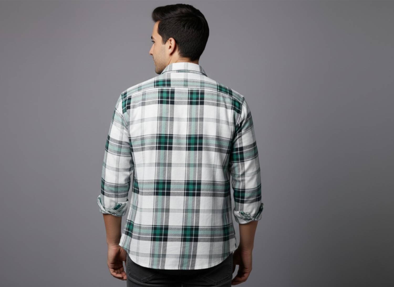 SHIRTZONE Men Checkered Multicolor Shirt - Image 2