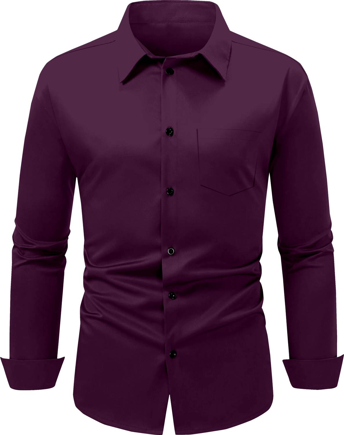 METRONAUT Men Purple Casual Shirt - Image 2
