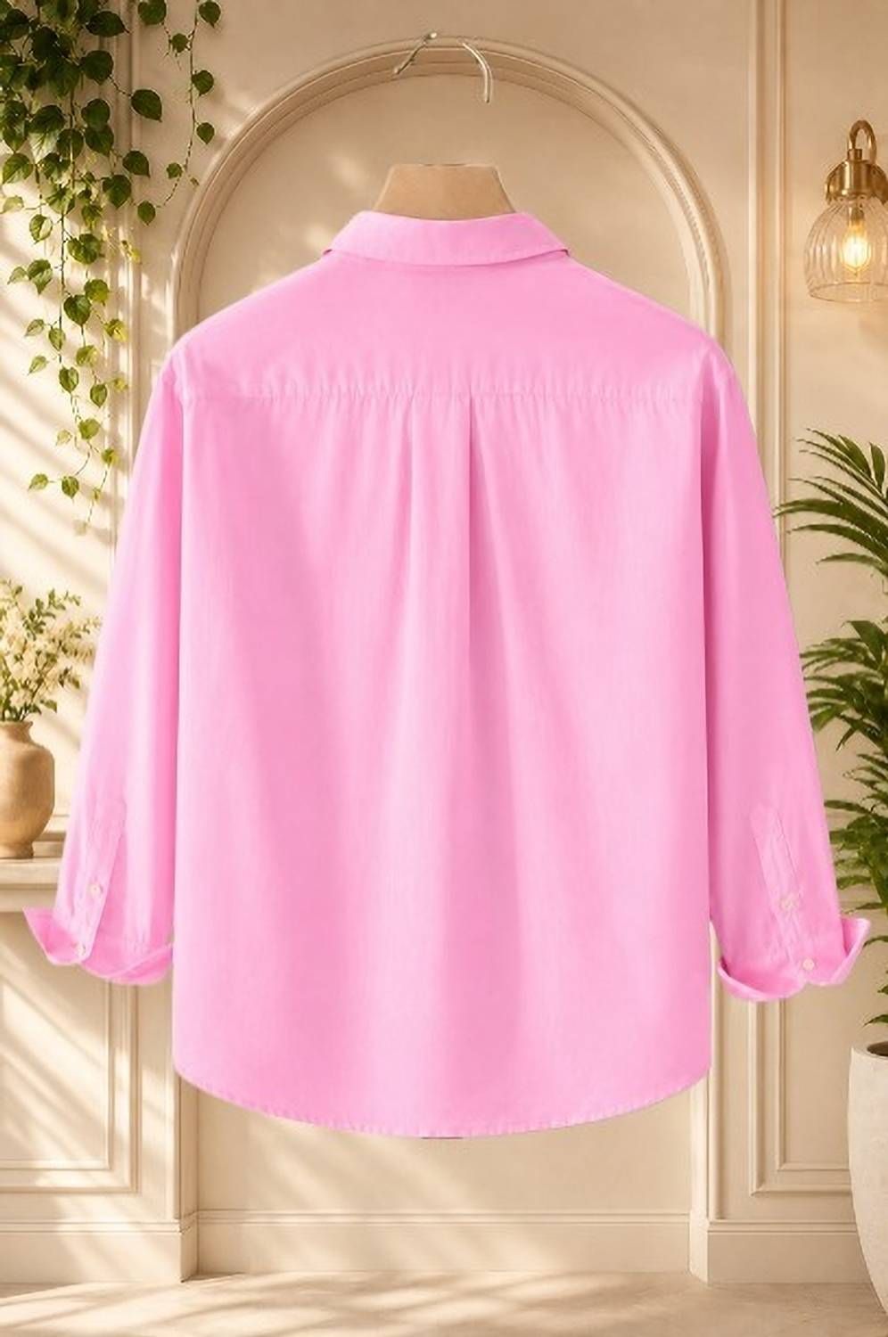 TorontoCN Men Pink Casual Shirt - Image 2