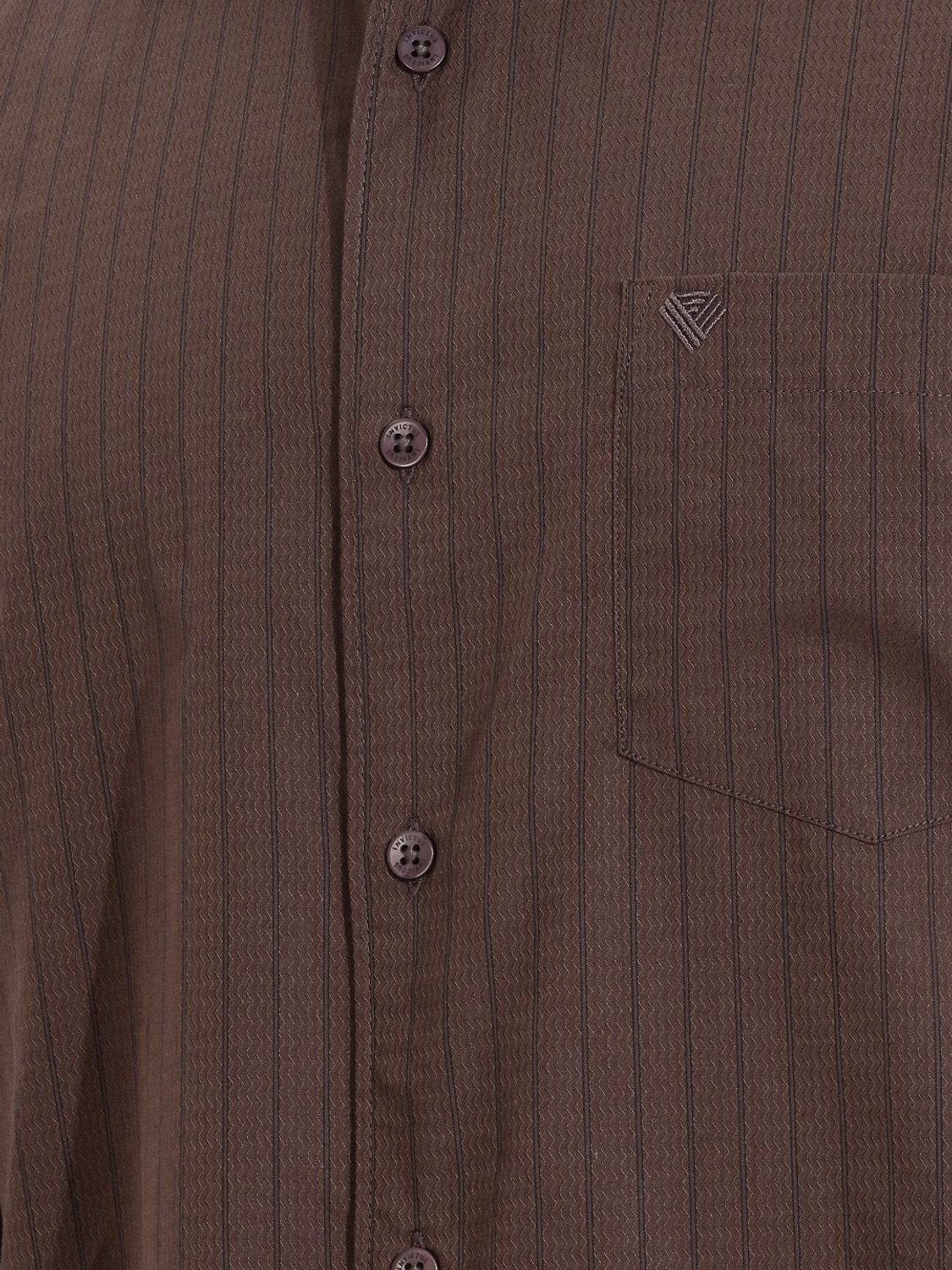 Image of INVICTUS Men Striped Casual Multicolor Shirt