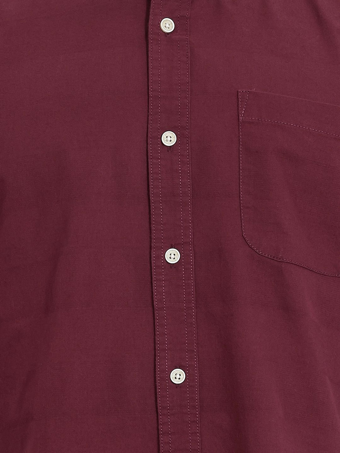 Image of Roadster Men Regular Fit Solid Button Down Collar Casual Shirt