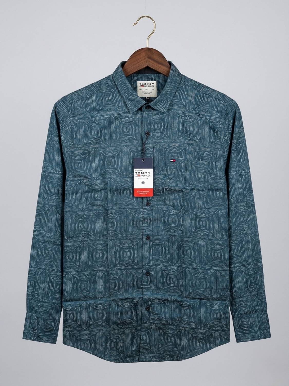 Xyvora Men Printed Casual Green Shirt - Buy Xyvora Men Printed