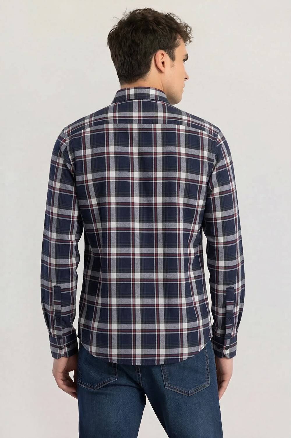 METRONAUT Men Checkered Multicolor Shirt - Image 2