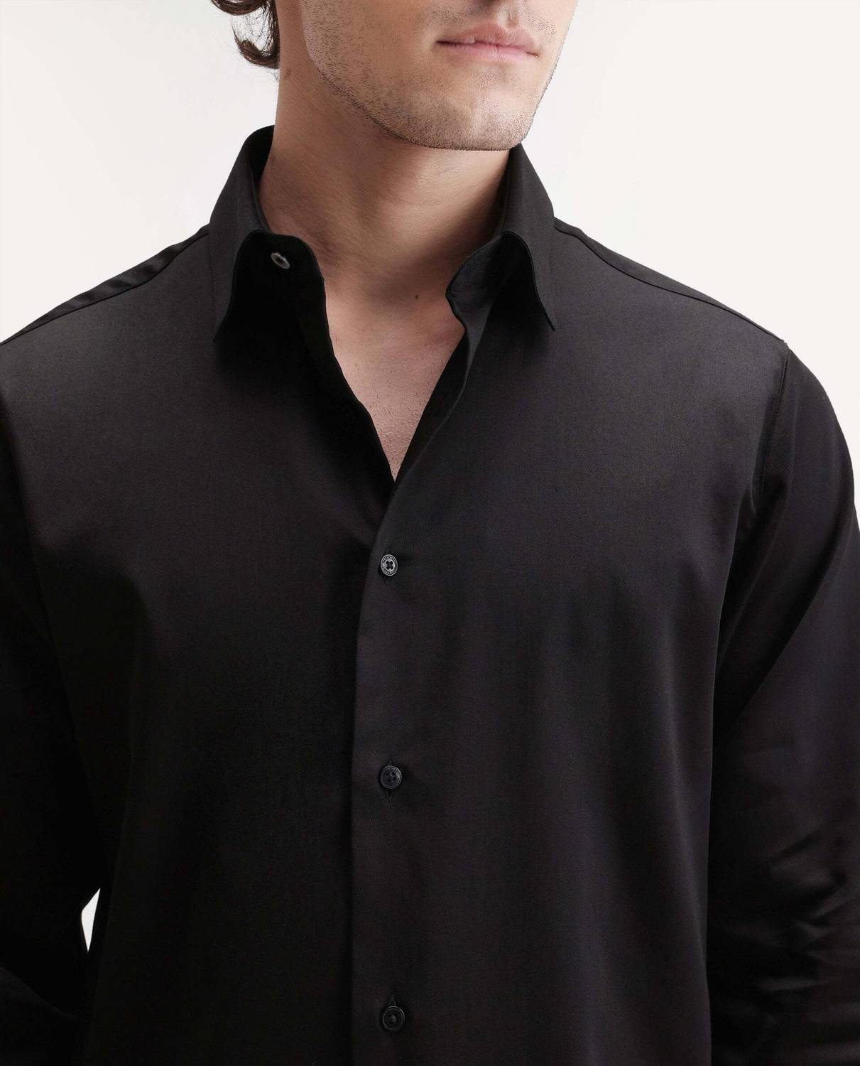 Men Regular Fit Solid Casual Shirt - Image 2