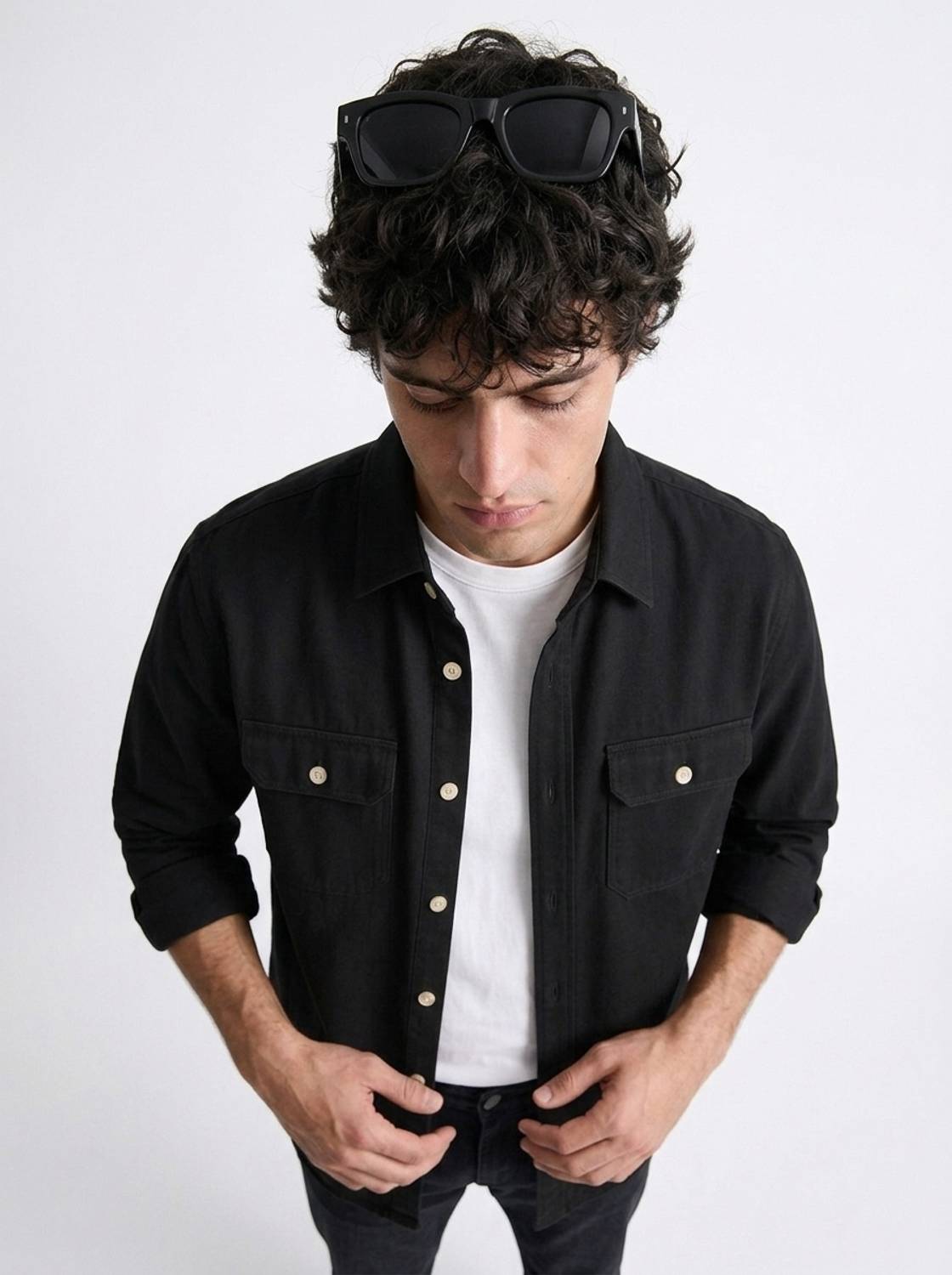 FOXEY Men Black Casual Shirt - Image 5
