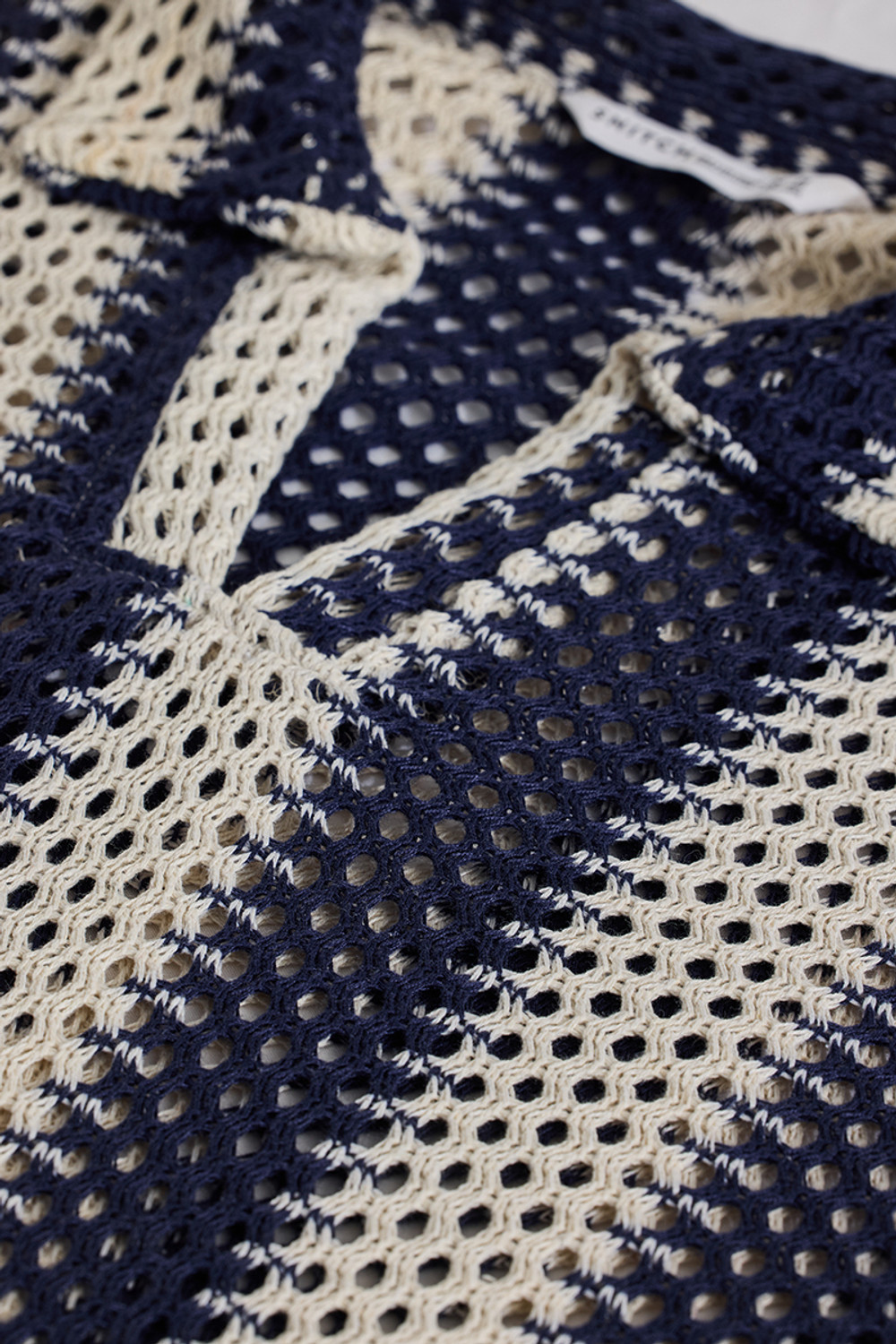 Image of Snitch Men Striped Casual Blue Shirt