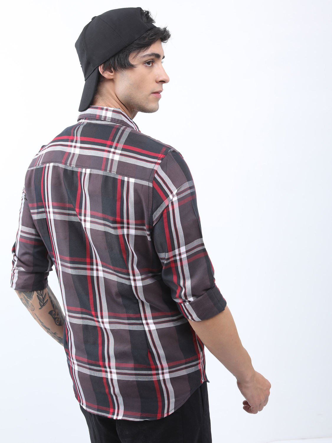 Image of KETCH Men Checkered Casual Multicolor Shirt