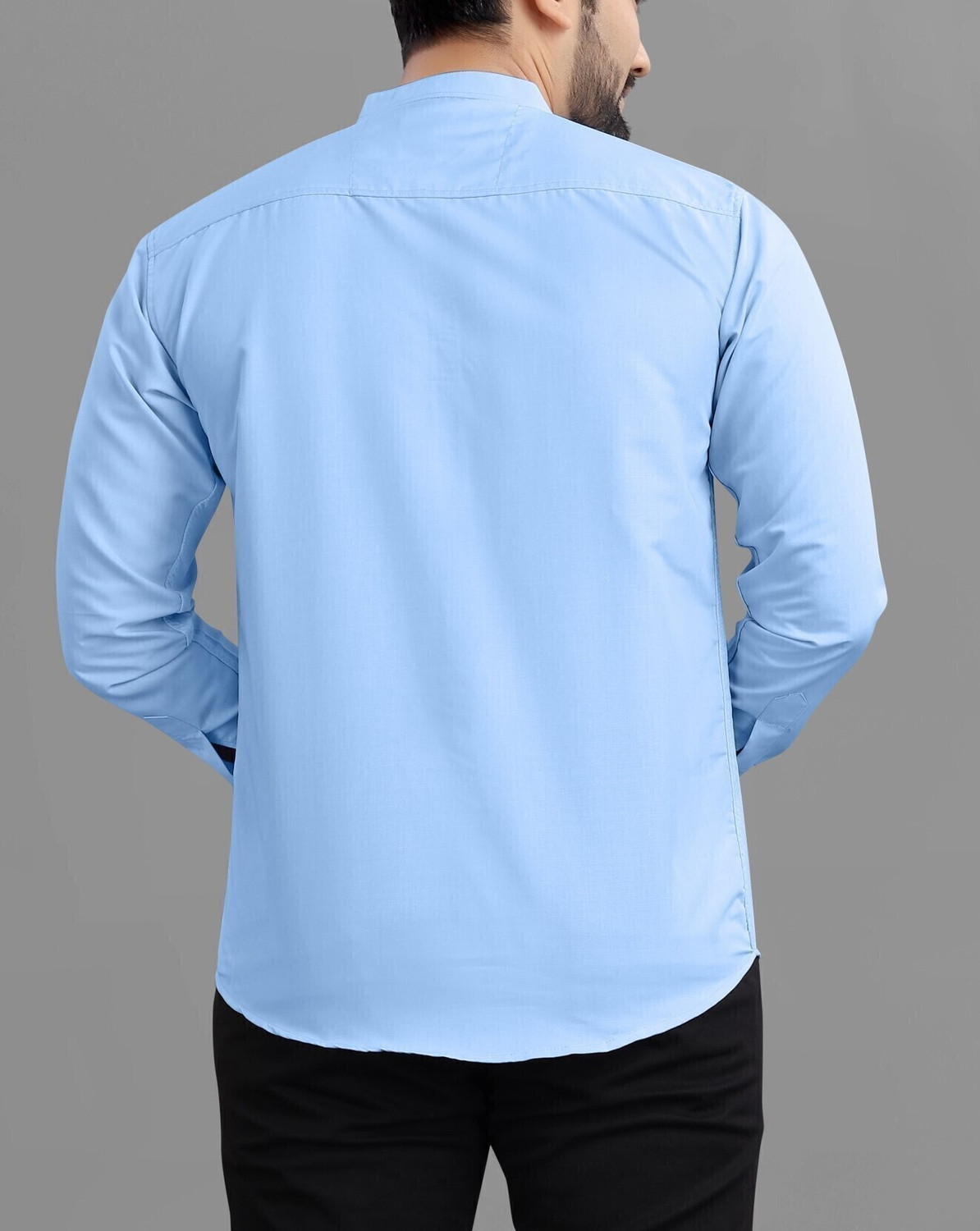 Image of VTEXX Men Solid Formal Multicolor Shirt