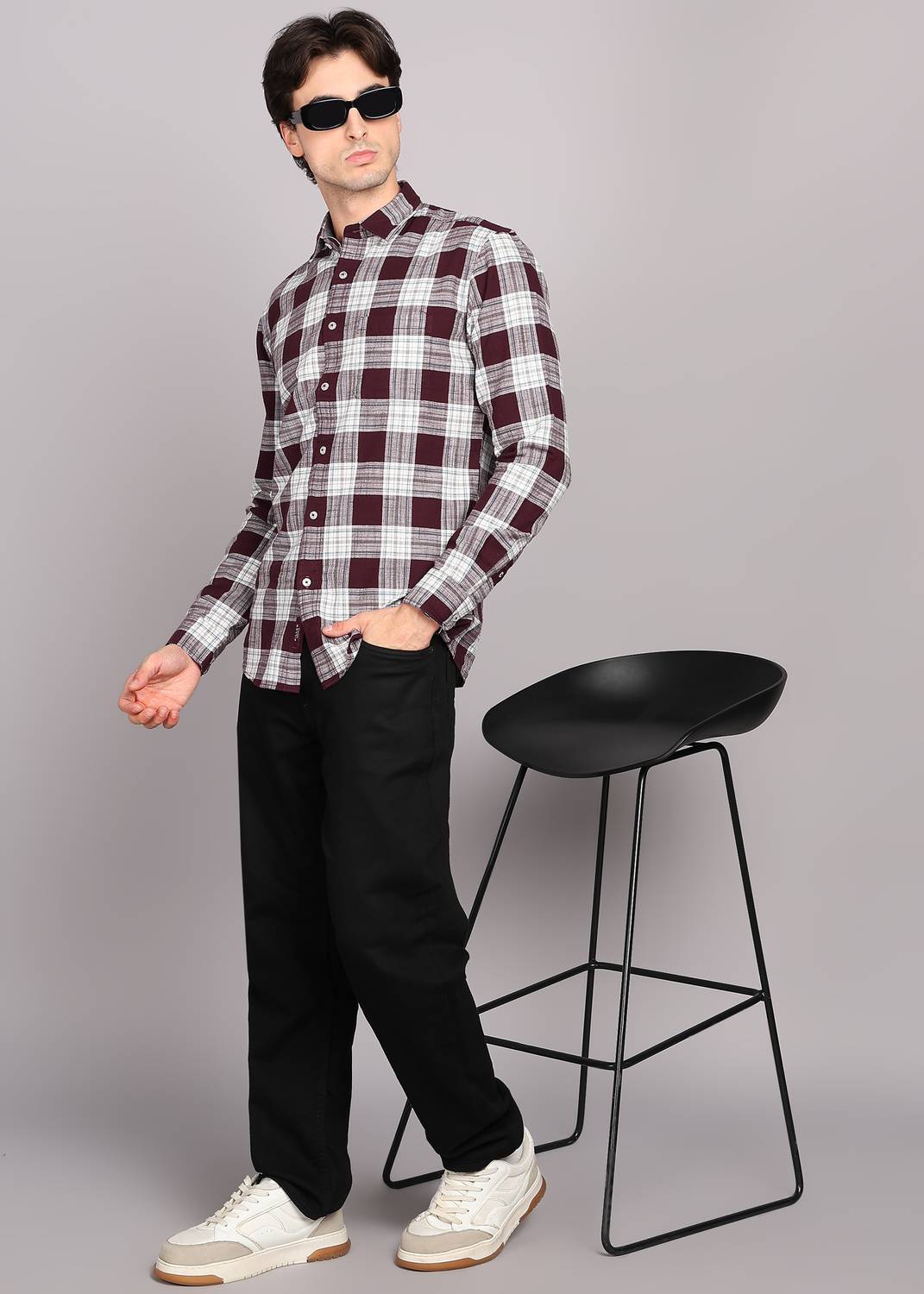 KILLER Men Checkered Casual Multicolor Shirt - Image 2