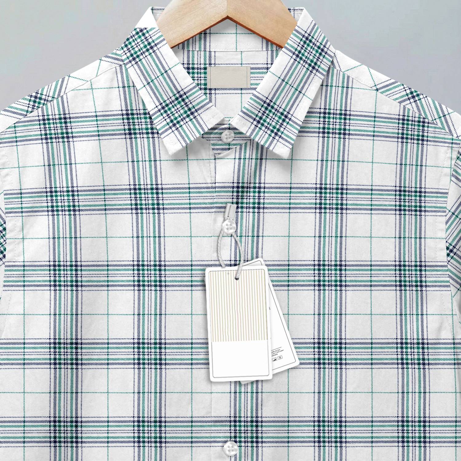 VebNi Men Checkered Multicolor Shirt - Image 3