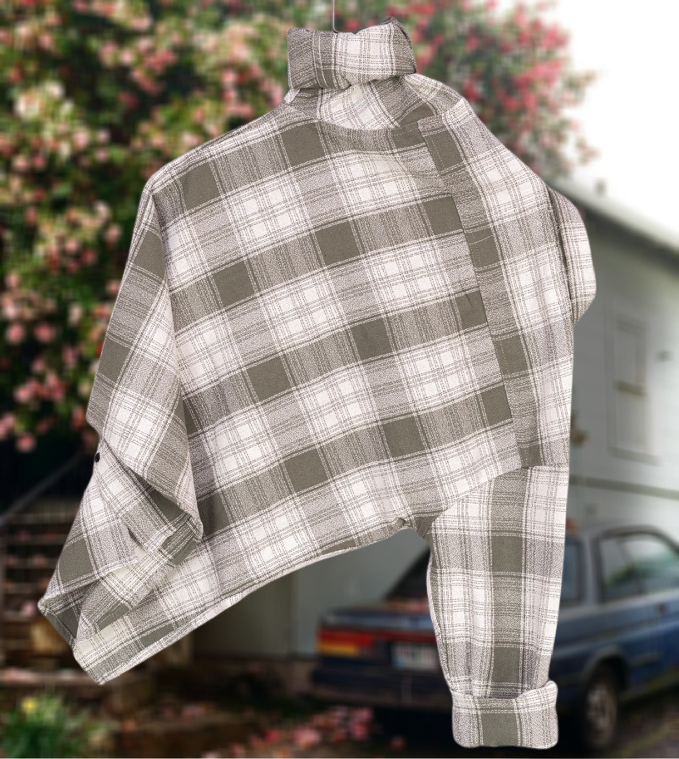 Image of THE BRAVES MANUFACTURER Men Checkered Casual Multicolor Shirt