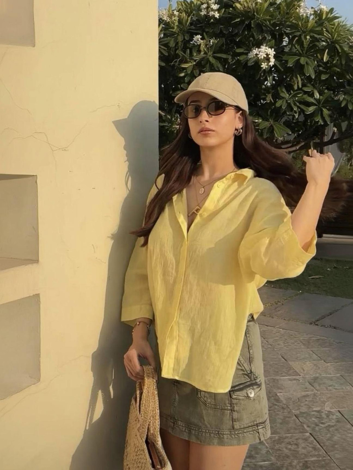 Image of Femibazaar Women Solid Casual Yellow Shirt