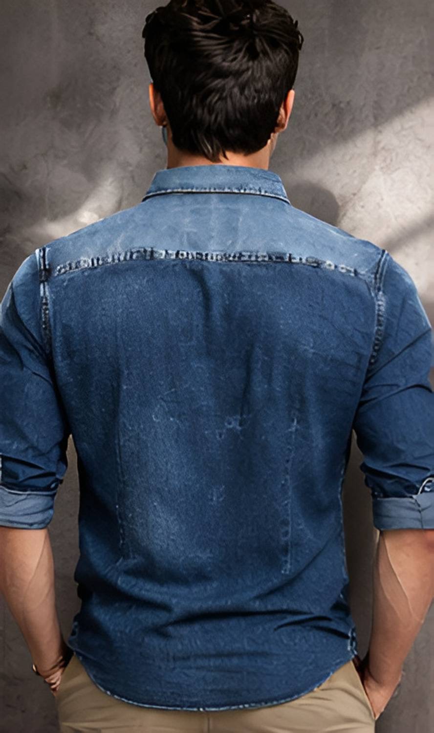 Modernity Men Blue Casual Shirt - Image 2