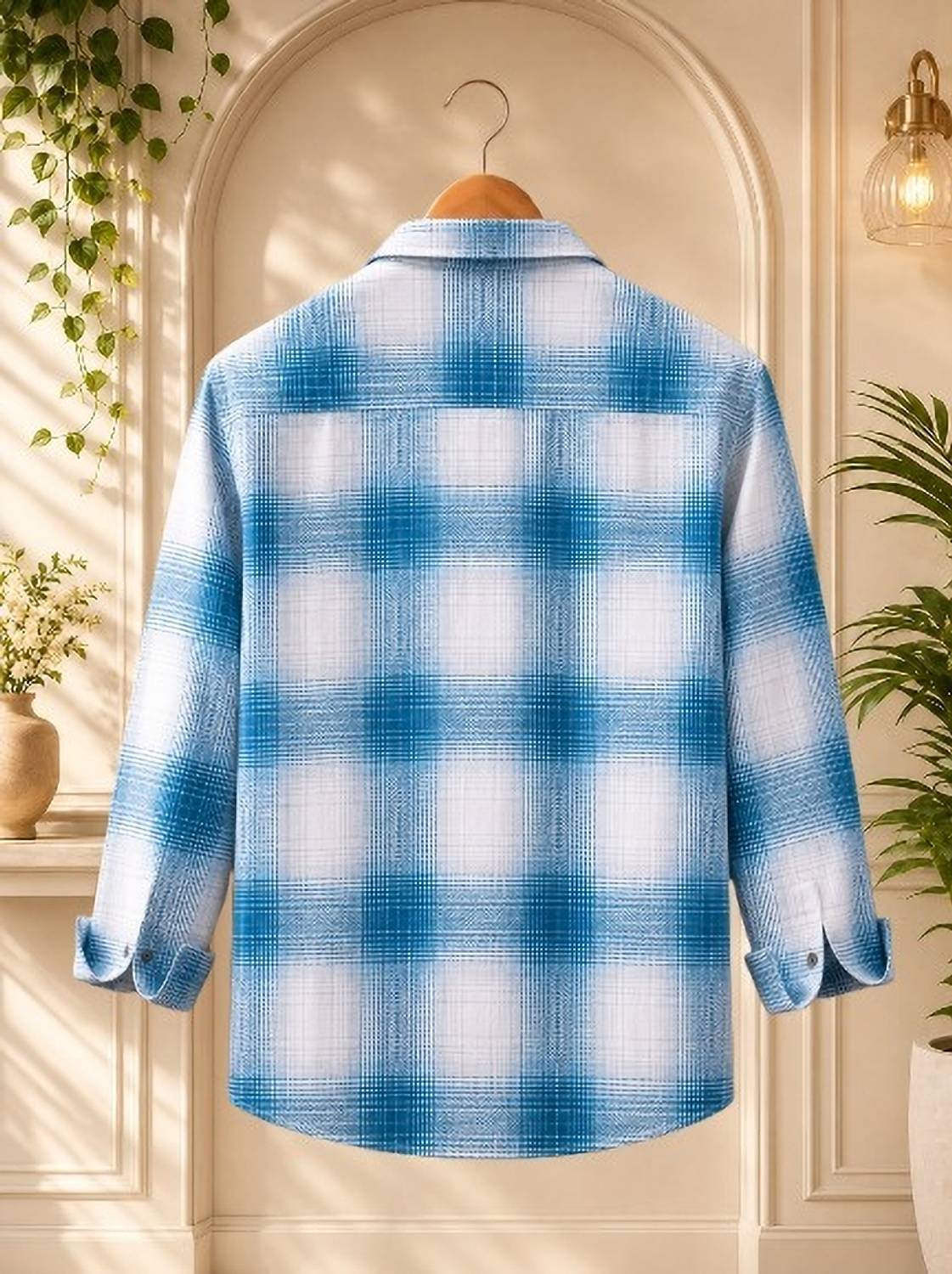 Black Deer Men Checkered Multicolor Shirt - Image 2