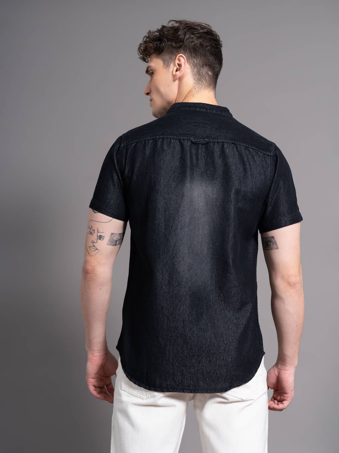 GRANDSTITCH ग्रीन इवी Shirt - Image 2