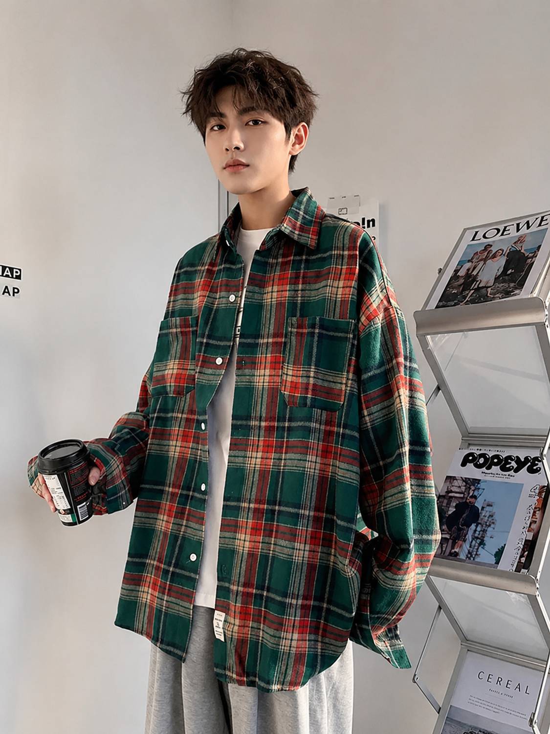 Asta Moda Men Checkered Multicolor Shirt - Image 4