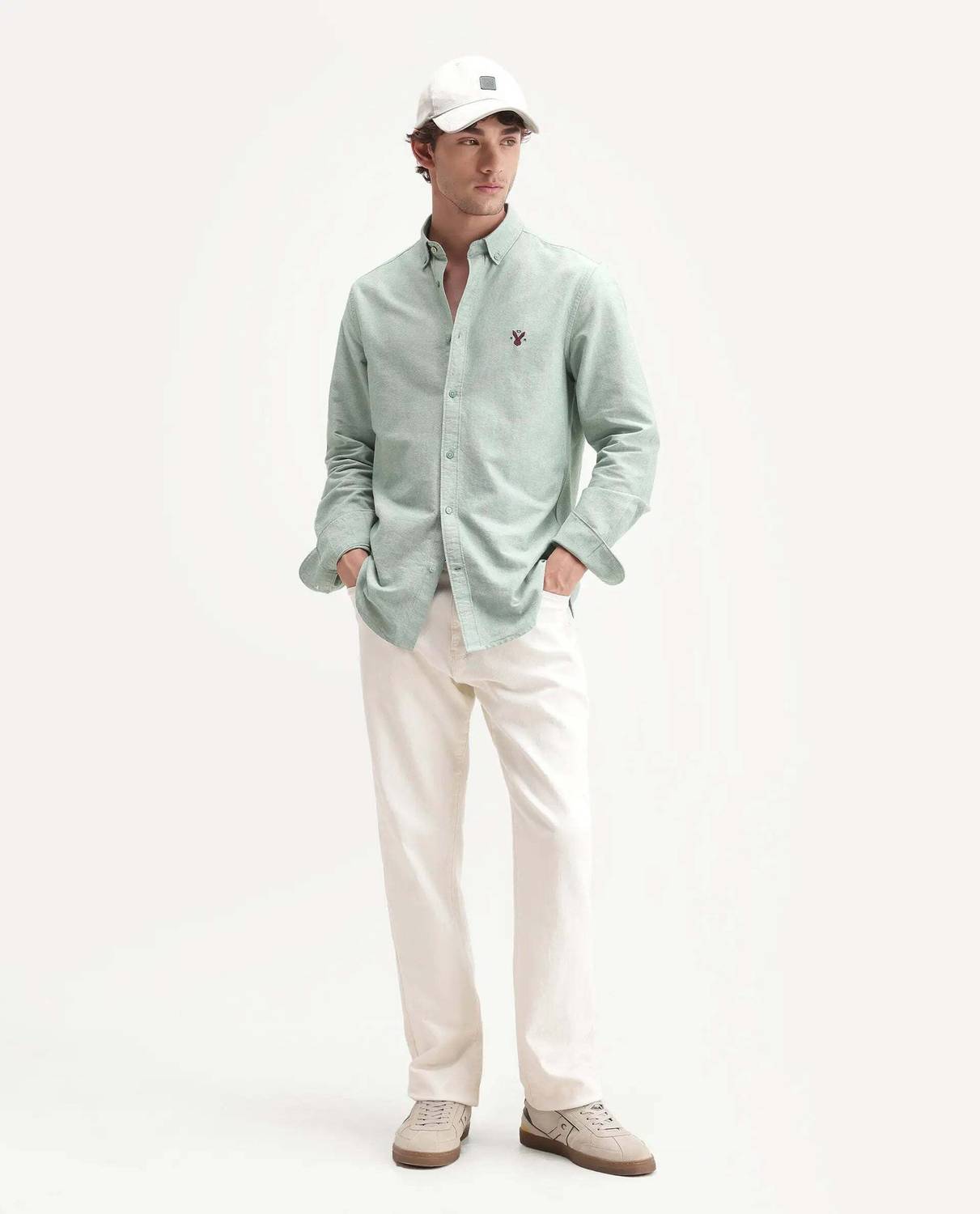 RARE RABBIT Men Green Casual Shirt - Image 2