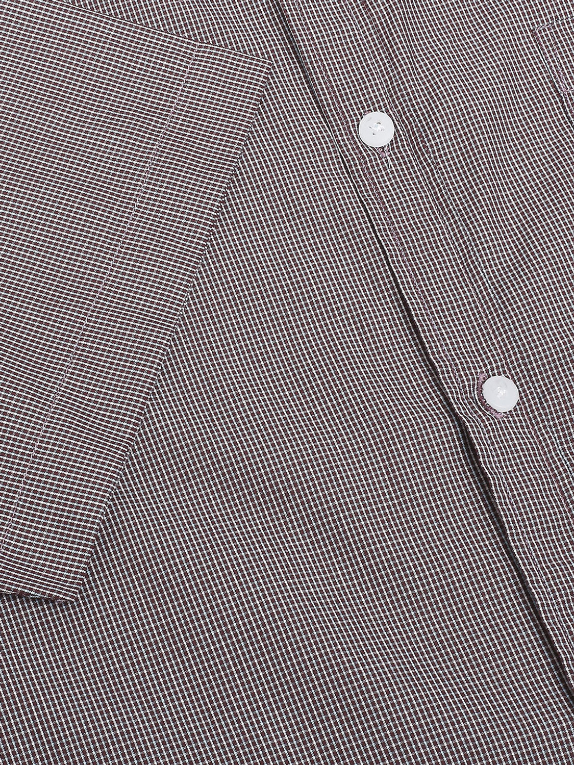 Image of THOMAS SCOTT Men Checkered Casual Grey Shirt
