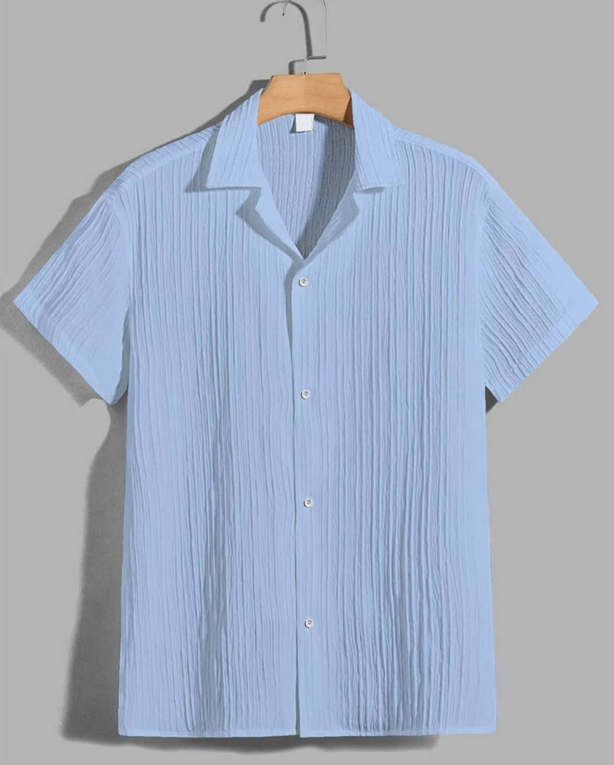BlueMatrix Men Regular Fit Solid Spread Collar Casual Shirt