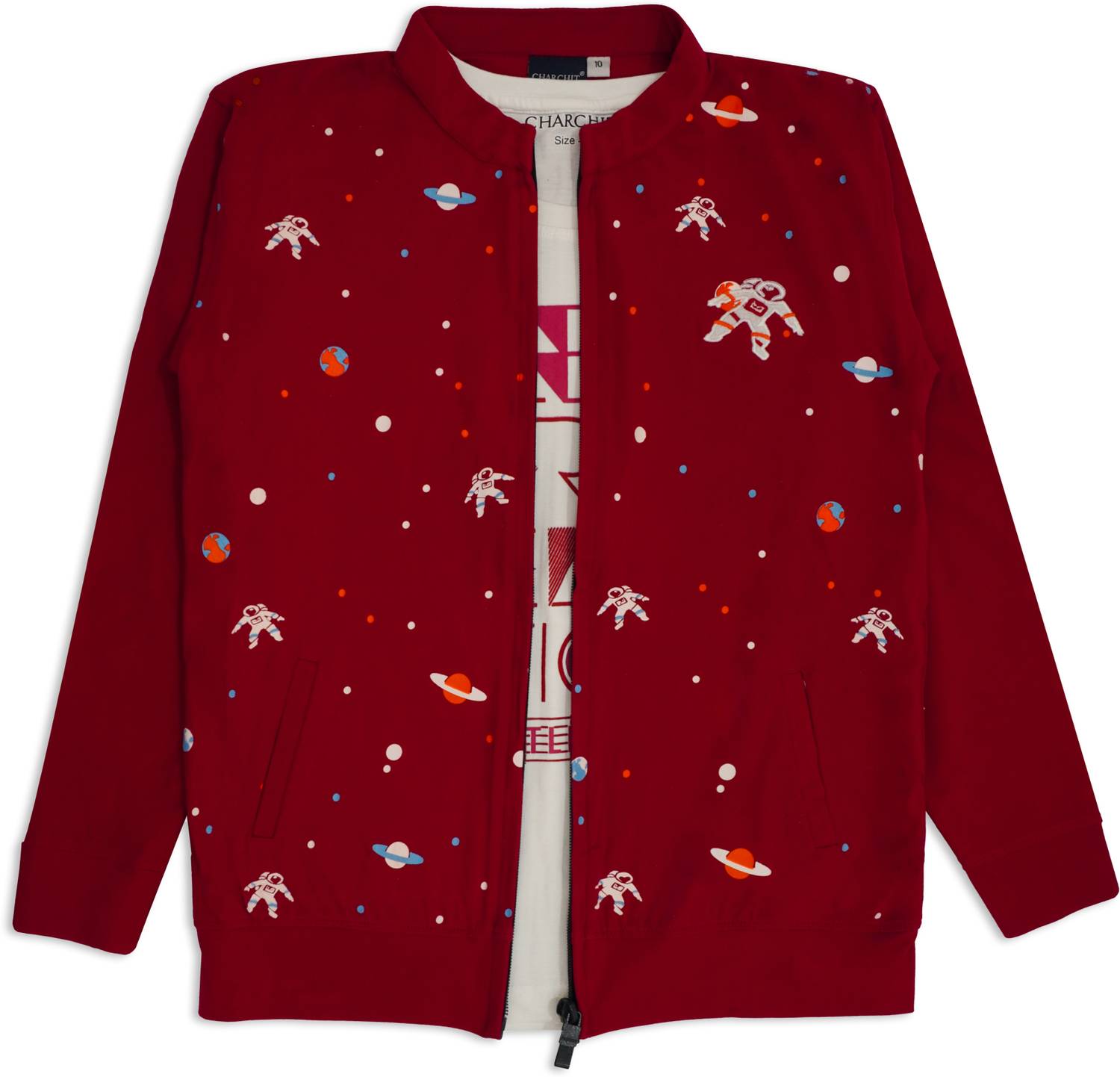 Charchit Boys Geometric Print Casual Multicolor Shirt