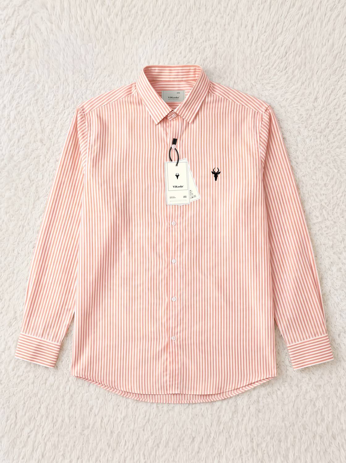 vdlooks Men Striped Multicolor Shirt - Image 2