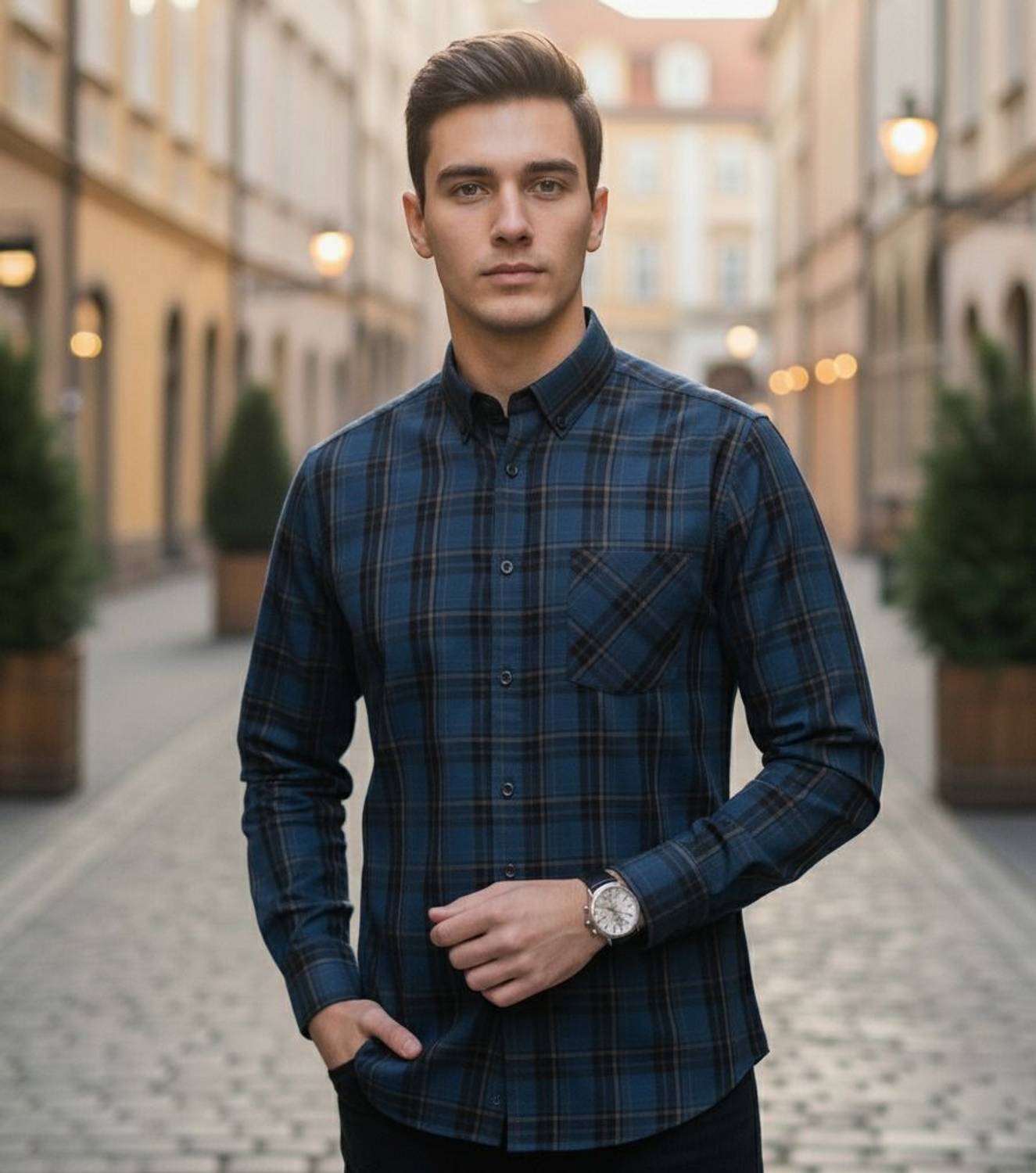 Bloviate Men Printed Casual Multicolor Shirt