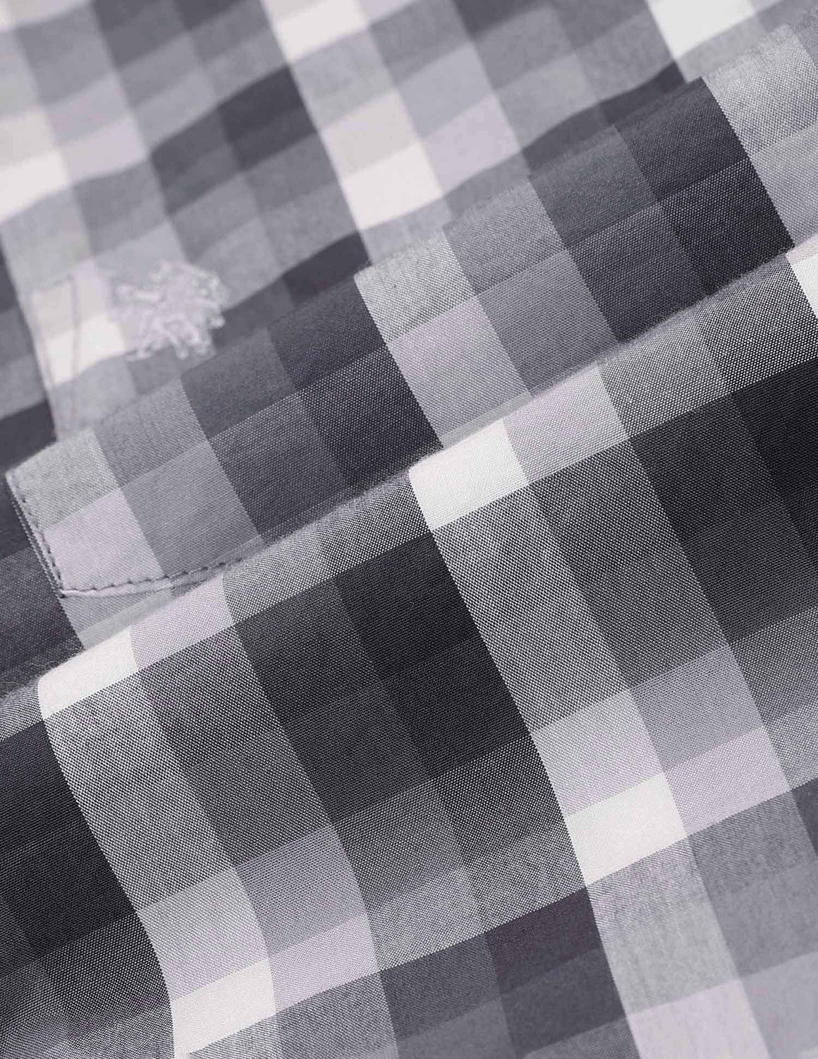 Image of U.S. POLO ASSN. Men Checkered Casual Multicolor Shirt